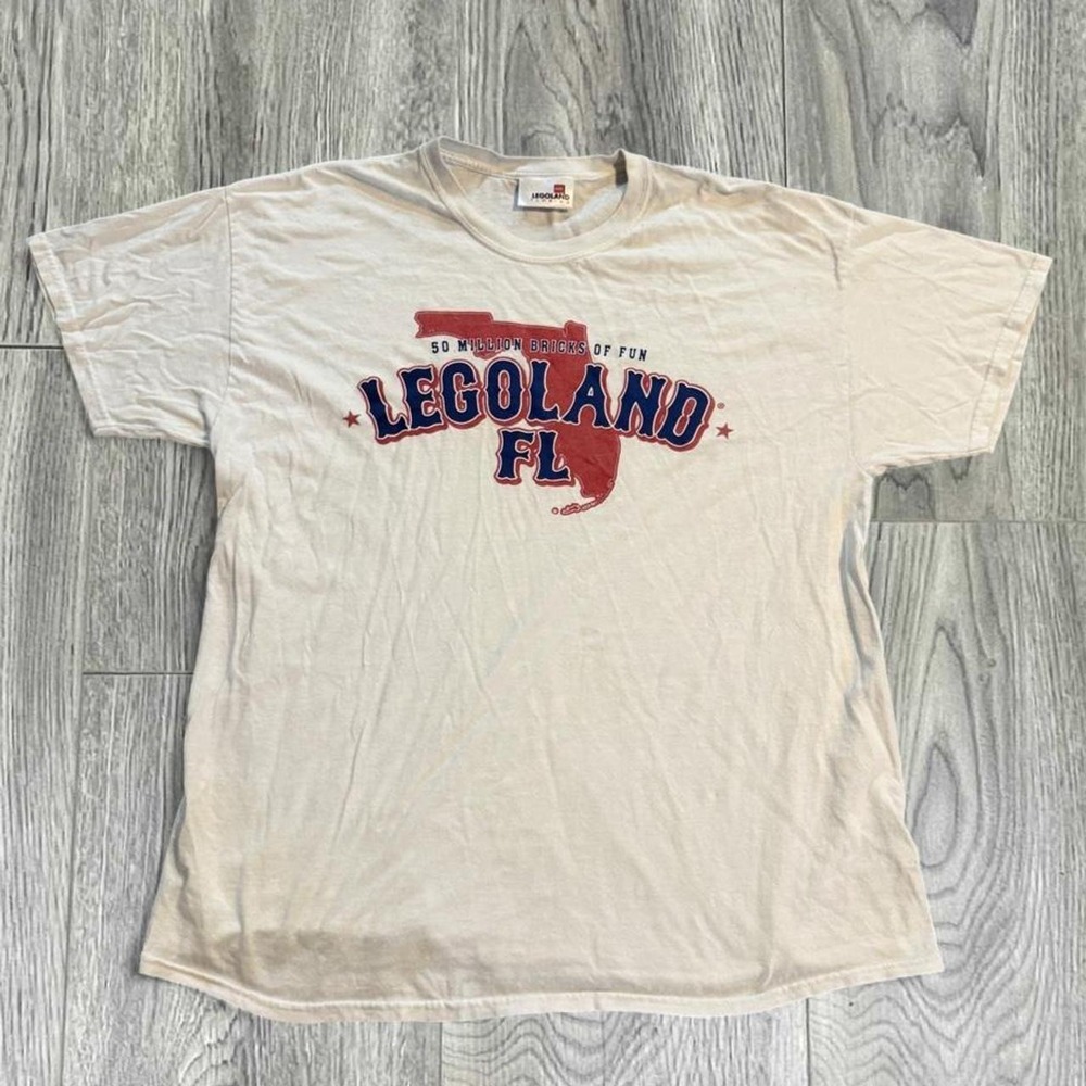 2012 Legoland Florida T Shirt XL Souvenir 50 Million Bricks of Fun FL Graphic